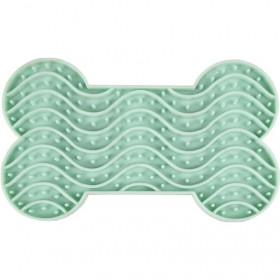 Flamingo LICK PAD YUMMEE SILICONE BONE  S 15 см- Подложка за близане Licky mat, под формата на кокалче